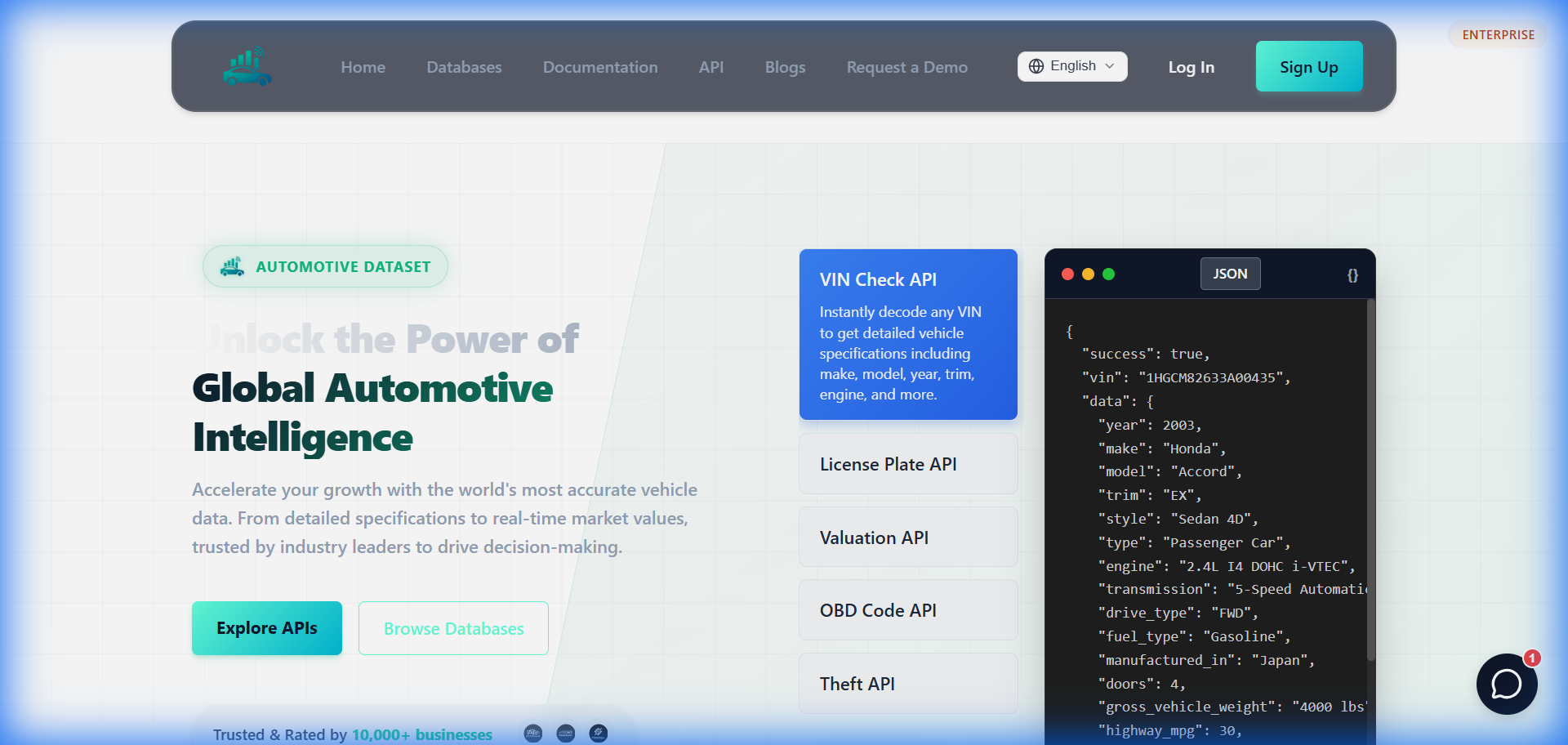 Real-time API Monitor
